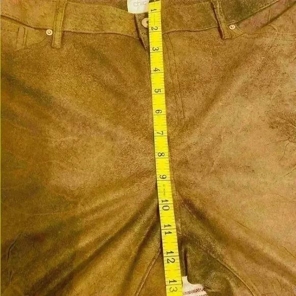 Chico Faux Leather/Suede Pants - Picture 4 of 9